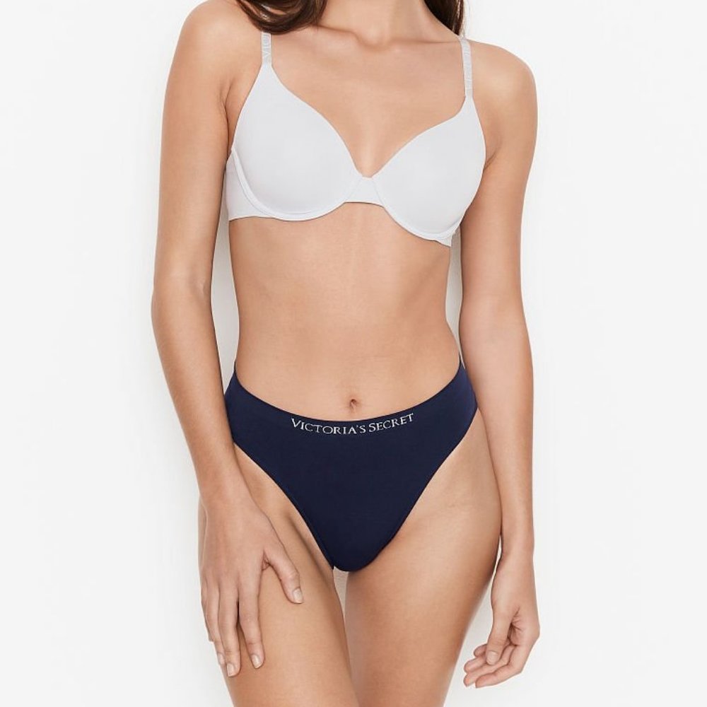 Victoria secret Seamless Brief Panty Navy Blue